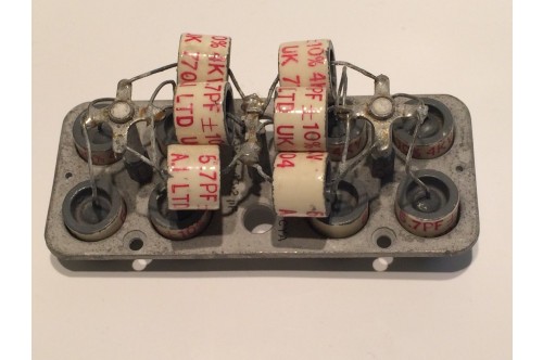 14x 5.7pF AT 4KV HIGH VOLTAGE CAPACITOR ASSEMBLY
