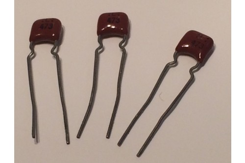 47nF 50V DIPPED POLYESTER CAPACITOR