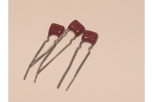 1500pF 50V DIPPED POLYESTER CAPACITOR 