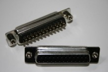 25W D TYPE FEMALE CONNECTOR